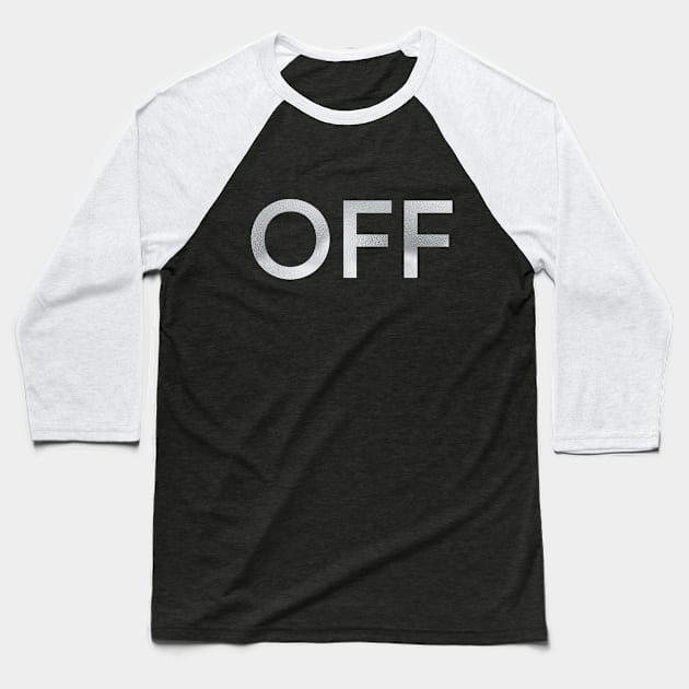 Off Records Baseball T-Shirt by SupaDopeAudio